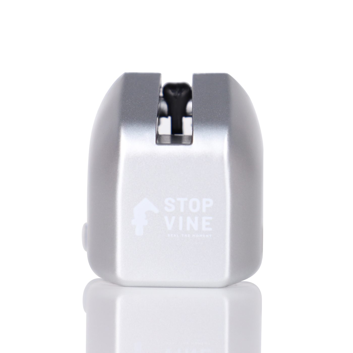 Bouchon stopper champagne argent SPARK 3, vue de face