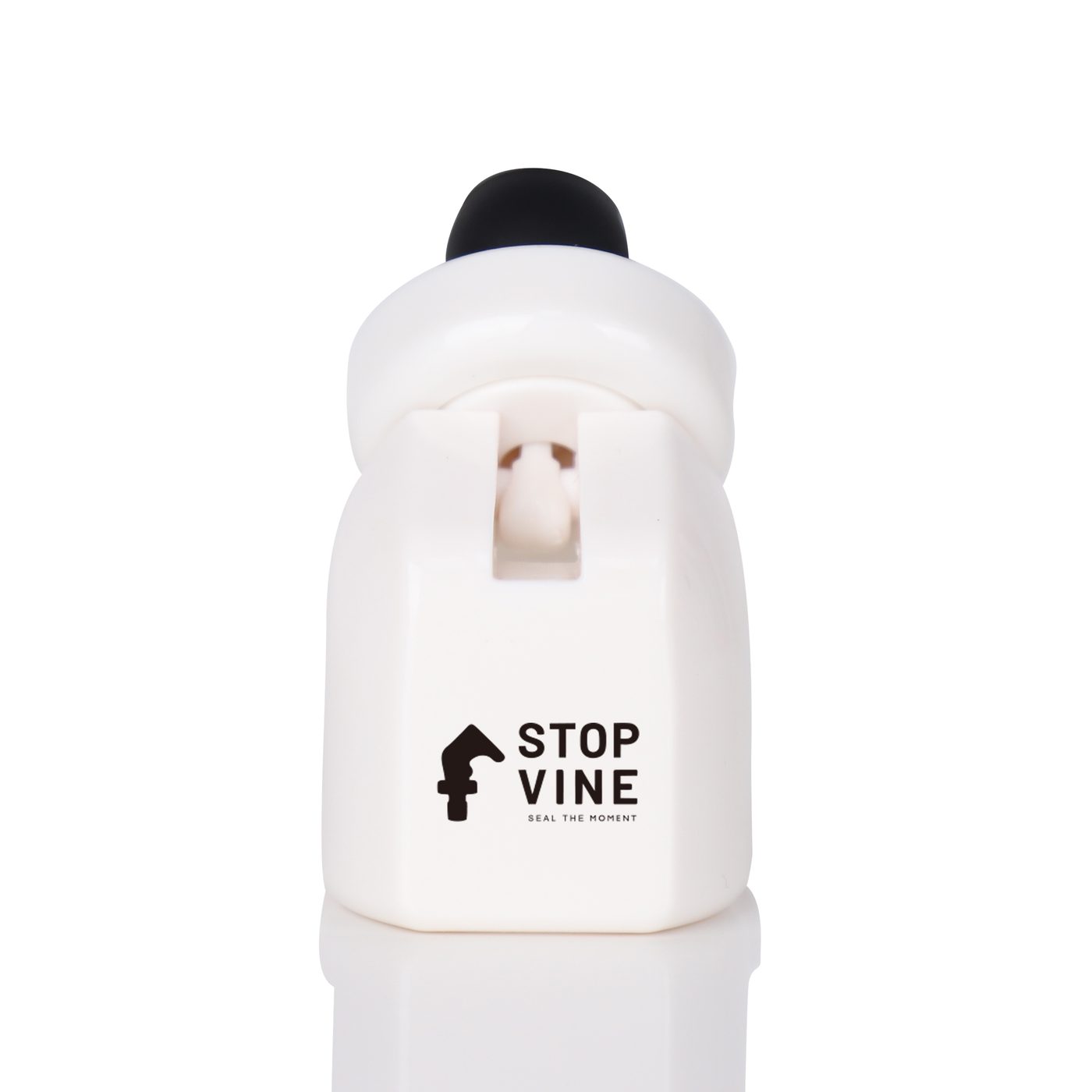 Bouchon stopper champagne blanc SPARK 3, vue de face