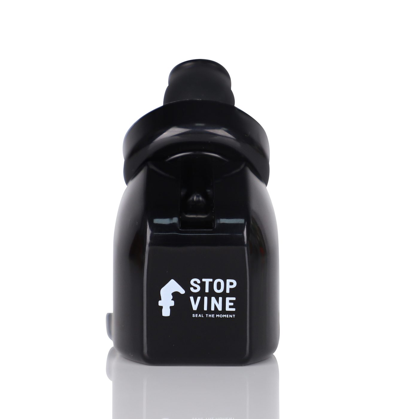 Bouchon stopper champagne noir SPARK 3, vue de face