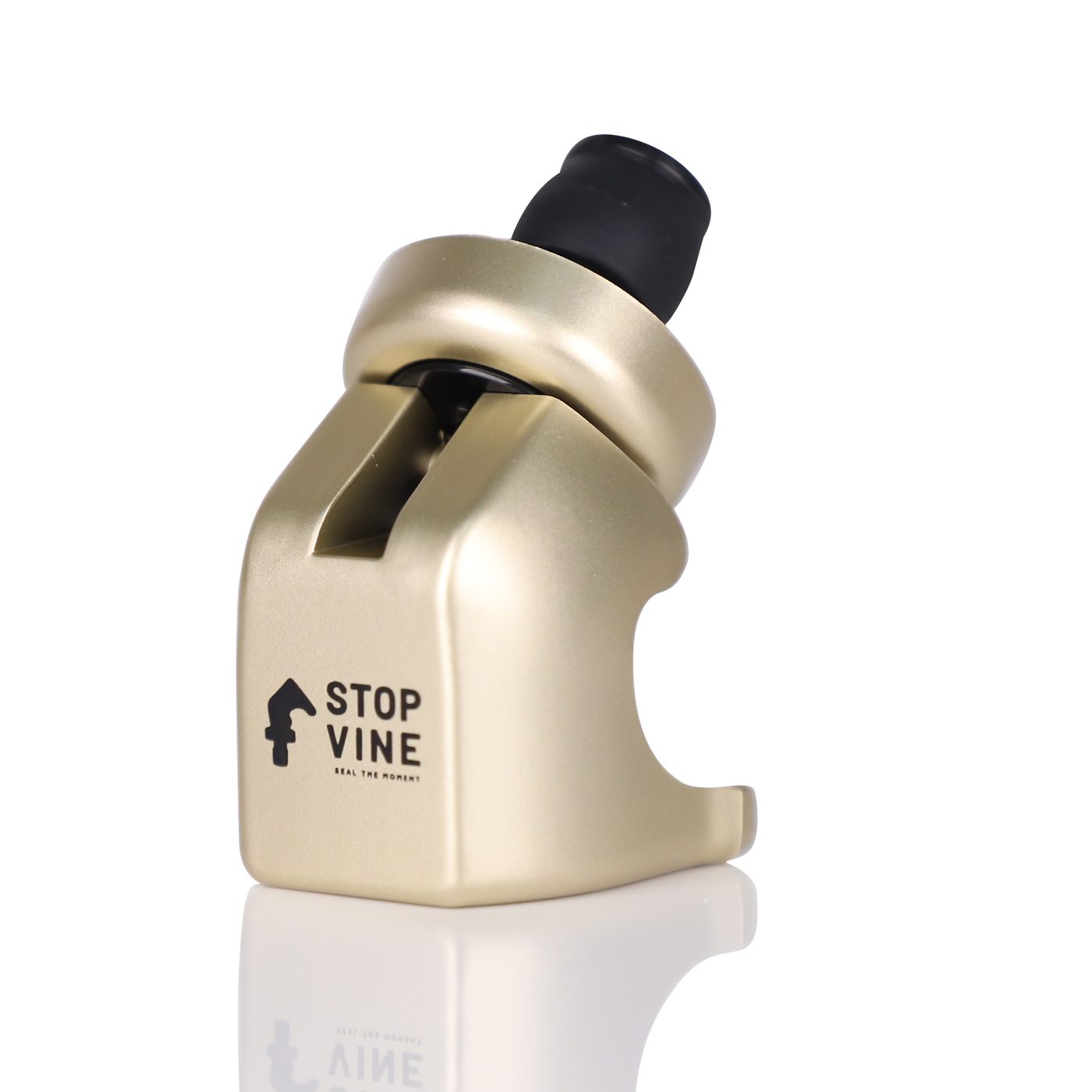 Bouchon stopper champagne or SPARK 3, vue de trois-quarts